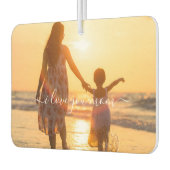 Gepersonaliseerde uw moeder foto auto luchtverfris luchtverfrisser (Links)