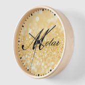 Gepersonaliseerde Uw Naam Gouden stijl (Hoek)