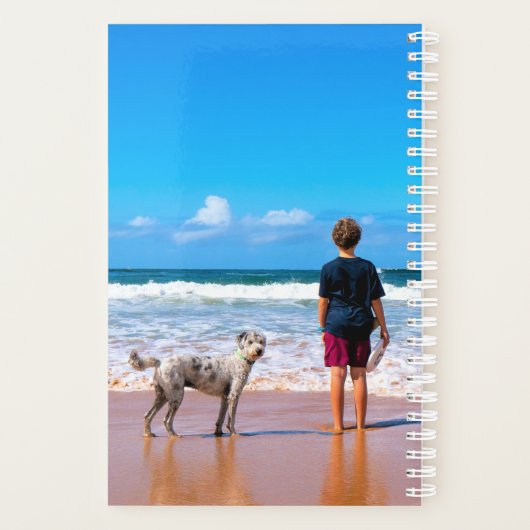 Gepersonaliseerde uw Pet Photo Planner aangepaste  (Achterkant)