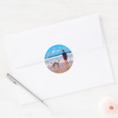 Gepersonaliseerde Uw Pet Photo Sticker Aangepaste (Envelop)