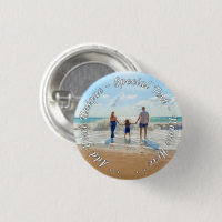 Gepersonaliseerde uw Photo Button Gift aangepaste