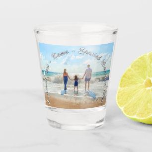 Gepersonaliseerde uw Photo Shot Glass en aangepast Shot Glas