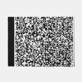 Gepersonaliseerde uw QR-code Scan Info Deurmat (Voorkant)