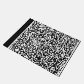 Gepersonaliseerde uw QR-code Scan Info Deurmat (Schuin)