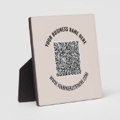 Gepersonaliseerde uw QR-codeplaat met aangepaste t Fotoplaat (Voorkant)