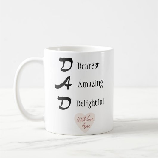 Gepersonaliseerde vader Mok foto | Vaderdag Gift (Links)