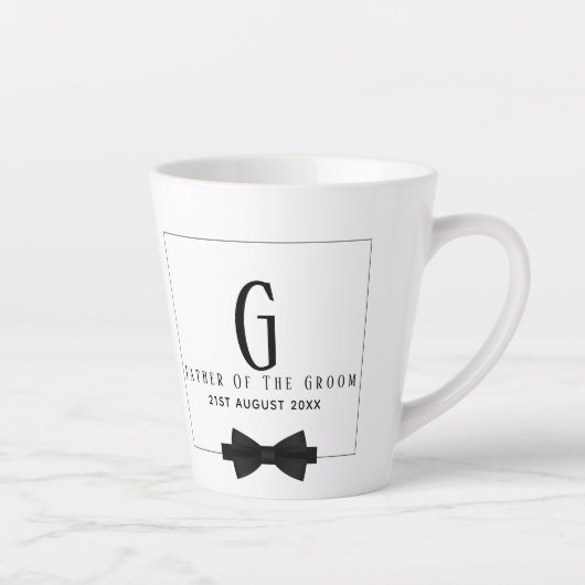 Gepersonaliseerde vader van het Stropdas van de Gr Latte Mok (Rechts)