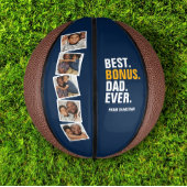 Gepersonaliseerde Vaderdag Beste Bonus Papa Ooit Basketbal