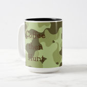 Gepersonaliseerde vaderdag Camouflage Mok (Voorkant links)