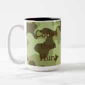 Gepersonaliseerde vaderdag Camouflage Mok (Links)