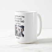 Gepersonaliseerde Vaderdag Dog Mok (Voorkant rechts)