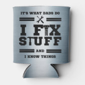Gepersonaliseerde Vaderdag Fix IT Blikjeskoeler (Voorkant)