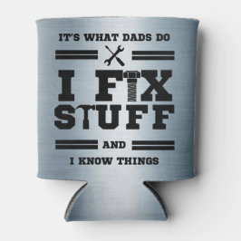 Gepersonaliseerde Vaderdag Fix IT Blikjeskoeler