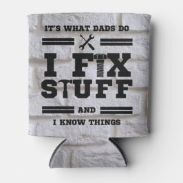 Gepersonaliseerde Vaderdag Fix IT Blikjeskoeler