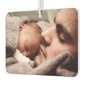 Gepersonaliseerde Vaderdag foto-toetsenbord Cadeau Luchtverfrisser (Links)