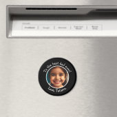 Gepersonaliseerde Vaderdag-fotonaam Keepsake Magneet (Insitu (Vaatwasser))