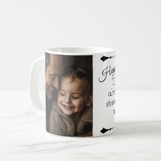 Gepersonaliseerde Vaderdag Mok met foto en naam