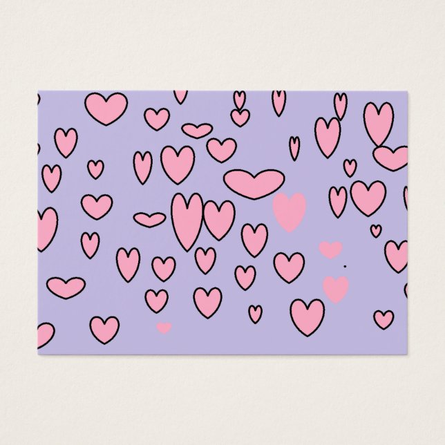 Gepersonaliseerde vaderdag profielkaart visitekaartje (Voorkant)