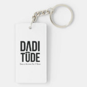Gepersonaliseerde Vaderdag Sleutelhanger (achterkant)
