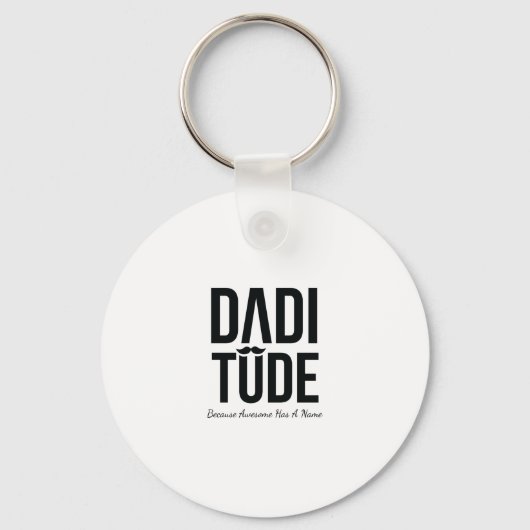 Gepersonaliseerde Vaderdag Sleutelhanger - Custom  (Voorkant)