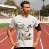 Gepersonaliseerde Vaderdag – Superheld vader T-shirt