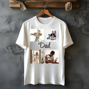 Gepersonaliseerde Vaderdag – Superheld vader T-shirt