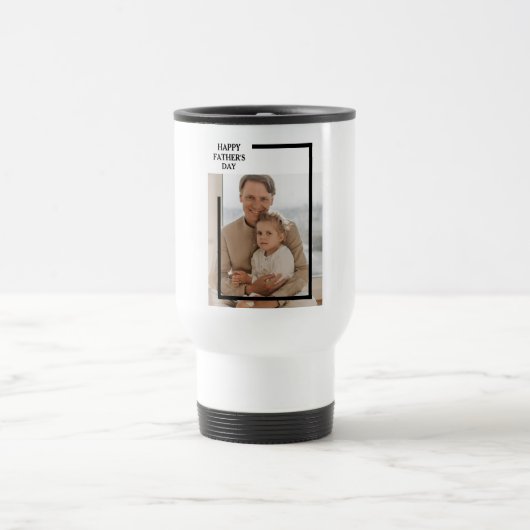 Gepersonaliseerde Vaderdag Travel Mug | Mooi cadea Reisbeker (Center)