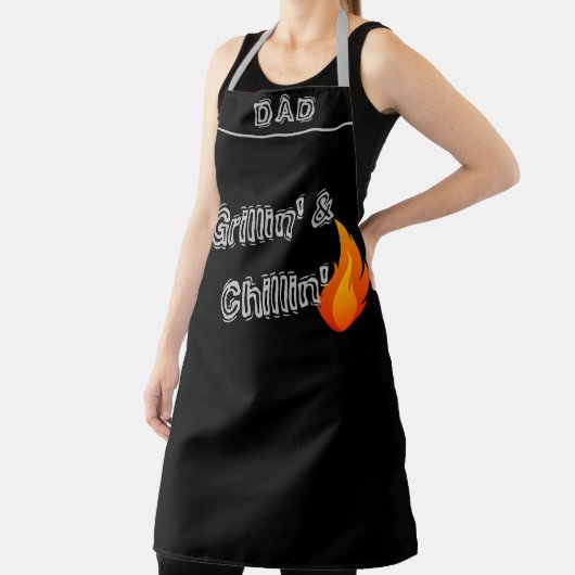 Gepersonaliseerde Vaderdag Ultimate BBQ Grill Gift Schort (Insitu)