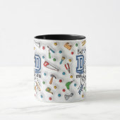 Gepersonaliseerde Vaderdag "vuistbult" Mok (Midden)