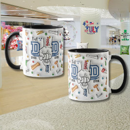 Gepersonaliseerde Vaderdag "vuistbult" Mok