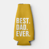 Gepersonaliseerde vaders dag cadeau beste vader oo flesjeskoeler (Voorkant)