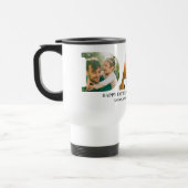 Gepersonaliseerde vaders dag foto reisbeker (Links)