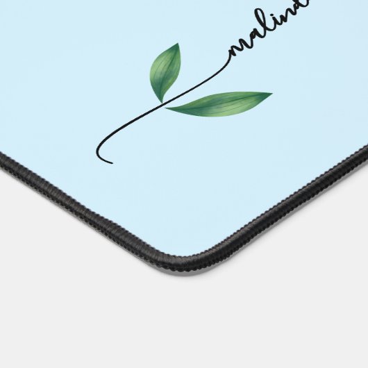 Gepersonaliseerde Vaders Tuin Fotocadeau van kinde Bureaumat (Hoek)