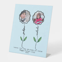 Gepersonaliseerde Vaders Tuin Fotocadeau van kinde