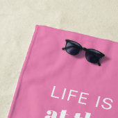 Gepersonaliseerde Vakantie is Beter voor het Gezin Strandlaken (In situ)