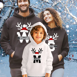 Gepersonaliseerde Vakantie Matching Familie Hoodie