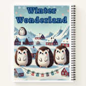 Gepersonaliseerde vakantie Notitieboek voor school (Achterkant)