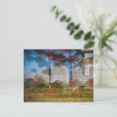 Gepersonaliseerde vakantie veteranen / militaire f briefkaart (Staand voorkant)