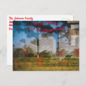 Gepersonaliseerde vakantie veteranen / militaire f briefkaart (Voorkant / Achterkant)