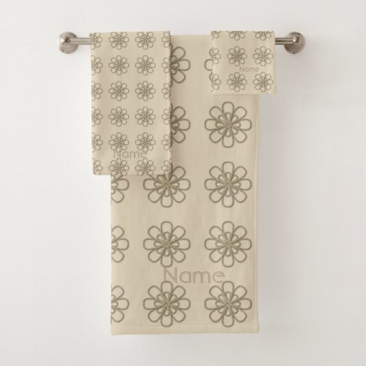 Gepersonaliseerde vakantieseizoen vibe bad handdoek (Insitu)