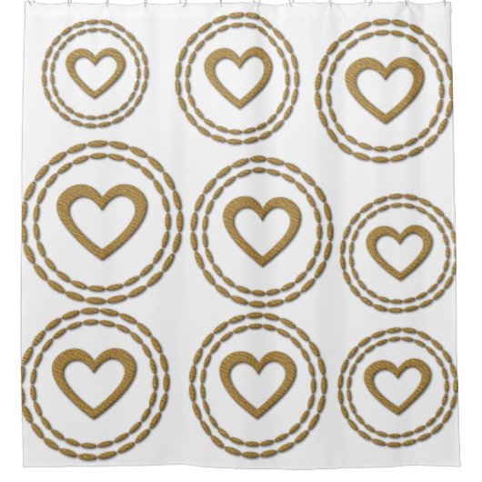 Gepersonaliseerde vakantieseizoen vibe douchegordijn (Voorkant)