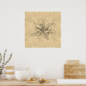 Gepersonaliseerde vakantieseizoen vibe poster (Keuken)