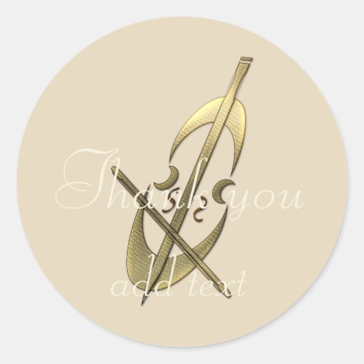 Gepersonaliseerde vakantieseizoen vibe ronde sticker (Voorkant)