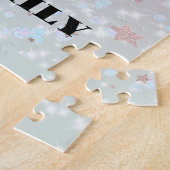 Gepersonaliseerde Valentijn Gnome paar Jigsaw Puzz Legpuzzel (Zijkant)