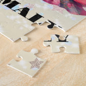 Gepersonaliseerde Valentijn Gnome paar Jigsaw Puzz Legpuzzel (Zijkant)