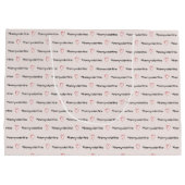 Gepersonaliseerde Valentijn roze harten Groot Cadeauzakje (Achterkant)