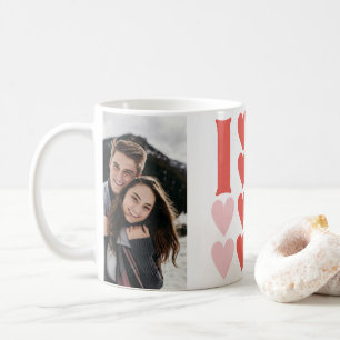 Gepersonaliseerde Valentijn's Day Romantische Mok