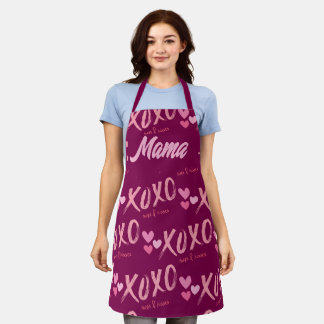 Gepersonaliseerde Valentijnsdag cadeau voor mama Schort