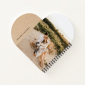 Gepersonaliseerde Valentijnsdag Gift voor Boyvrien Notitieboek (Achterkant)