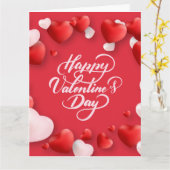 Gepersonaliseerde Valentijnsdag Kaart (Gele Bloem)